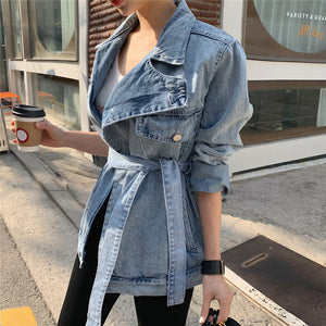 Colorfaith Spring Women's Denim Jackets